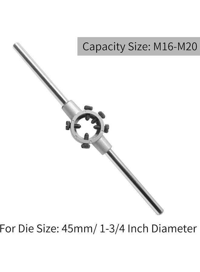 يُسلِّم مفتاح ربط بمقبض قالب M16 - M20 حامل قالب دائري متري، قطر 45 مم / 1-3/4 بوصة (الحجم: 16 × 5) - Image 2